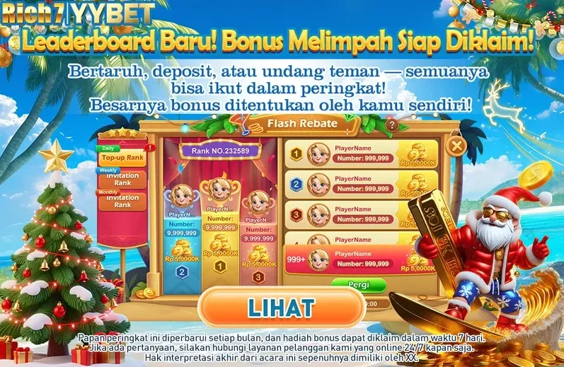 Leaderboard Baru! Bonus Melimpah Siap Diklaim!